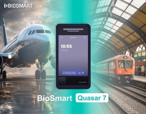 Терминал BioSmart Quasar 7 получил сертификат транспортной безопасности